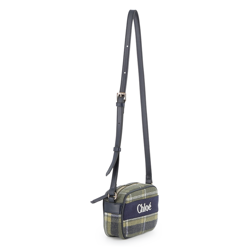 Mala a tiracolo xadrez CHLOE 
                        GIRL