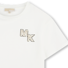 T-shirt de manga curta MICHAEL KORS 
                    GIRL