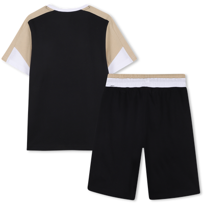 T-shirt + conjunto bermuda BOSS BOY