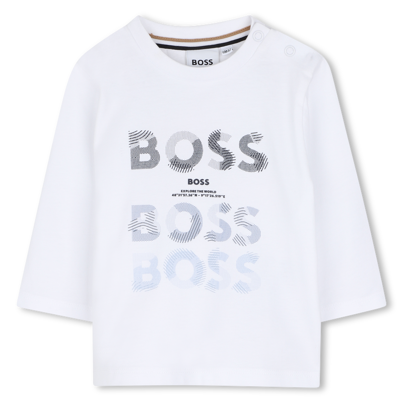 Camiseta de manga longa BOSS 
                        BOY