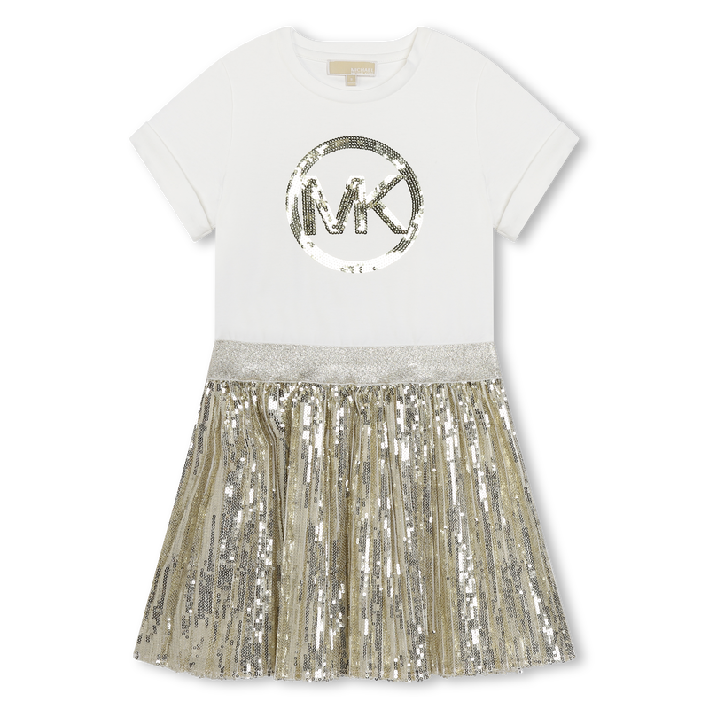 Vestido de cerimónia bicolor MICHAEL KORS 
                    GIRL