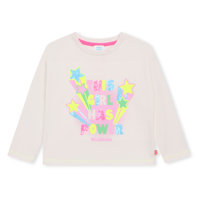 T-SHIRT MANGAS COMPRIDAS BILLIEBLUSH 
                    GIRL