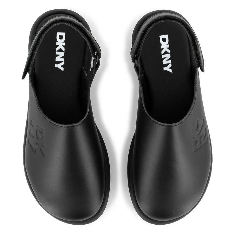 Sand&aacute;lias de couro DKNY 
                        UNISEX