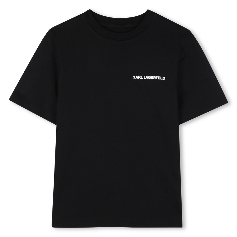 CONJUNTO DE 2 T-SHIRTS DE MANGAS CURTAS KARL LAGERFELD KIDS 
                        BOY