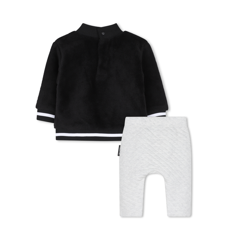Conjunto de moletom e cal&ccedil;a KARL LAGERFELD KIDS 
                        MENINO
