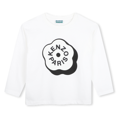 Camiseta de manga longa KENZO KIDS GIRL