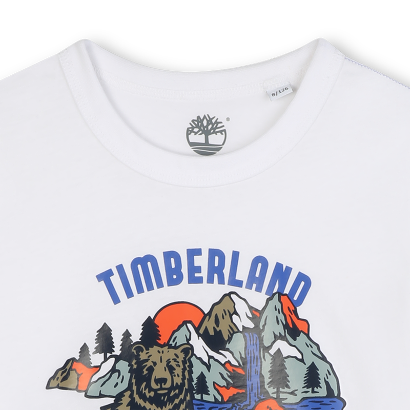 T-shirt de manga curta em jersey TIMBERLAND 
                    BOY