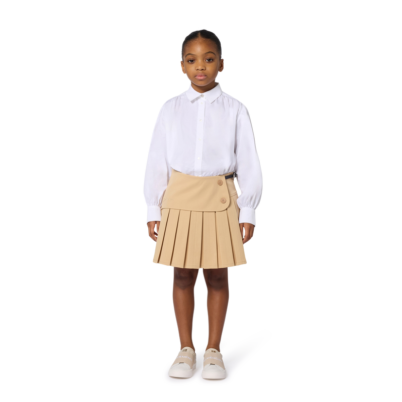 Saia plissada GIVENCHY 
                    GIRL