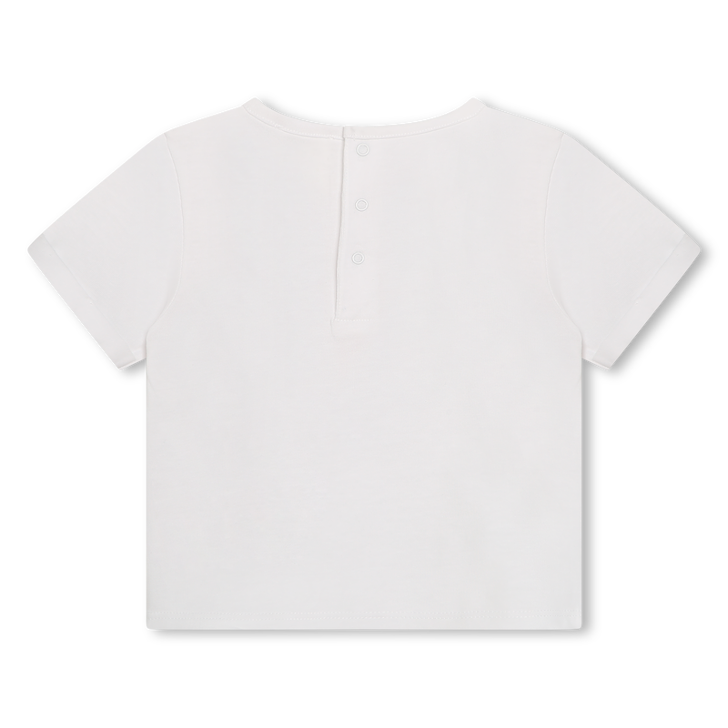 T-shirt estampada com corações CARREMENT BEAU 
                    GIRL