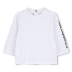 Conjunto de macac&atilde;o e camiseta KARL LAGERFELD KIDS 
                    BOY