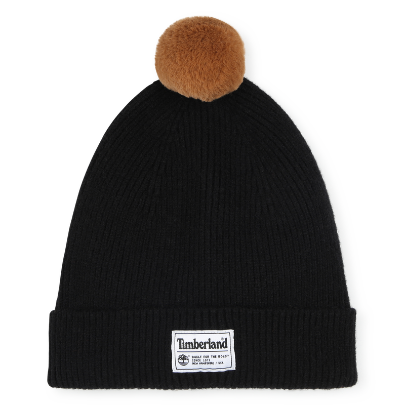 Gorro de malha com pompom TIMBERLAND 
                    BOY