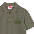 Camisa p&oacute;lo de manga curta HUGO 
                    BOY