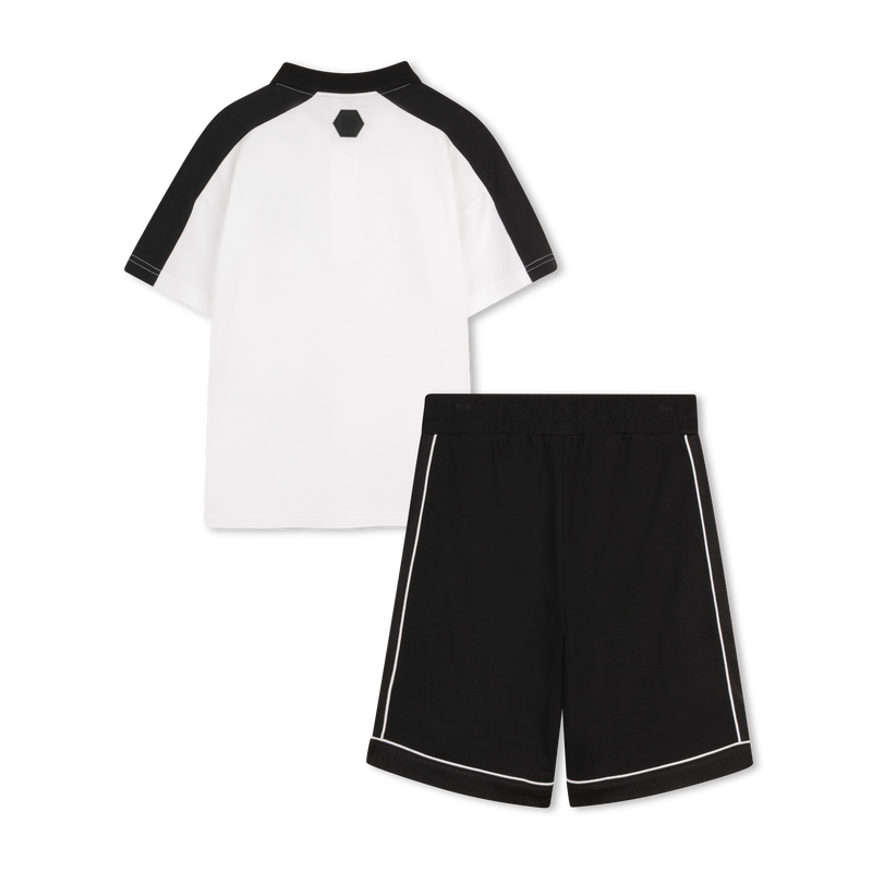 CONJUNTO DE T-SHIRTS E CAL&Ccedil;&Otilde;ES BERMUDAS DKNY 
                        BOY