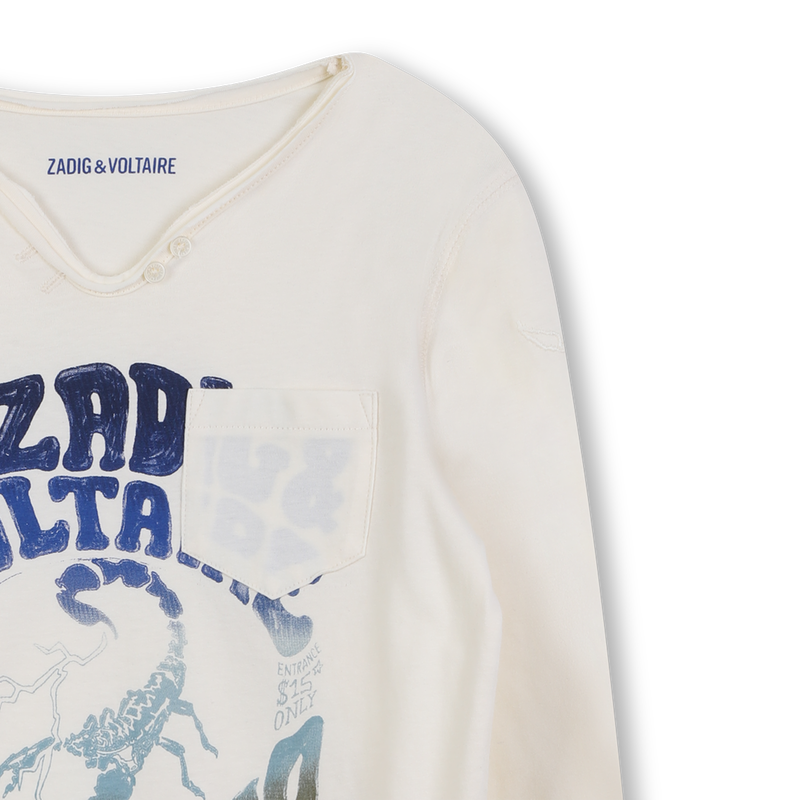 Camiseta de manga comprida ZADIG & VOLTAIRE 
                        BOY