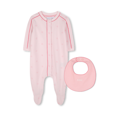 Conjunto de pijama e babete BOSS GIRL
