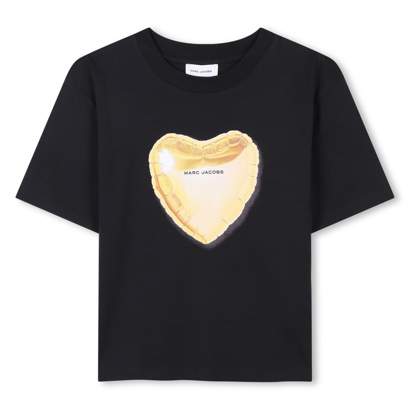T-shirt de cerim&oacute;nia algod&atilde;o MARC JACOBS 
                        GIRL