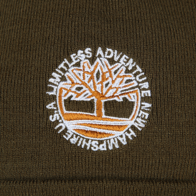 Embroidered Knit Hat TIMBERLAND 
                    BOY