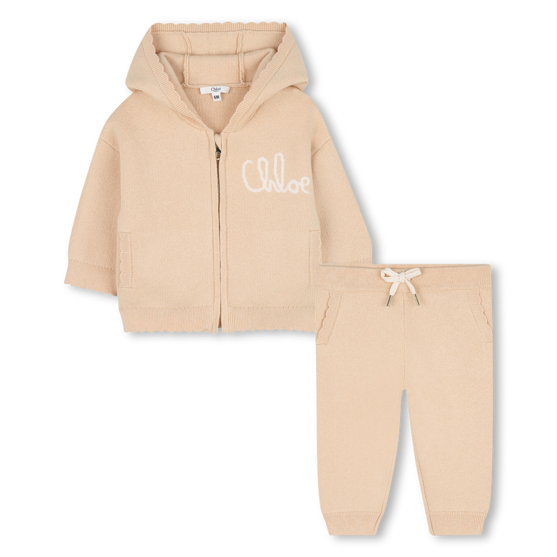 Conjunto de cardigã e calças CHLOE 
                    GIRL