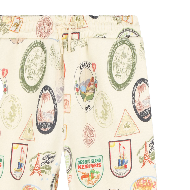 Calças de jogging em moletão KENZO KIDS 
                    GIRL