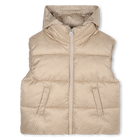 Jaqueta de penas sem mangas repelente de &aacute;gua DKNY 
                    GIRL