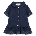 Vestido em denim MICHAEL KORS 
                    GIRL