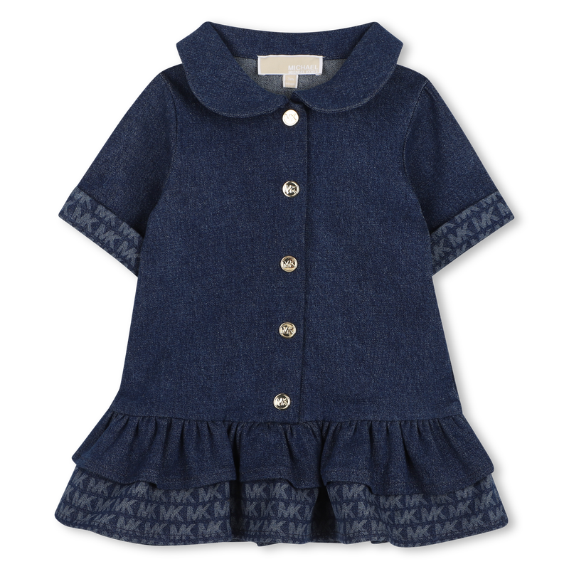 Vestido em denim MICHAEL KORS 
                        GIRL