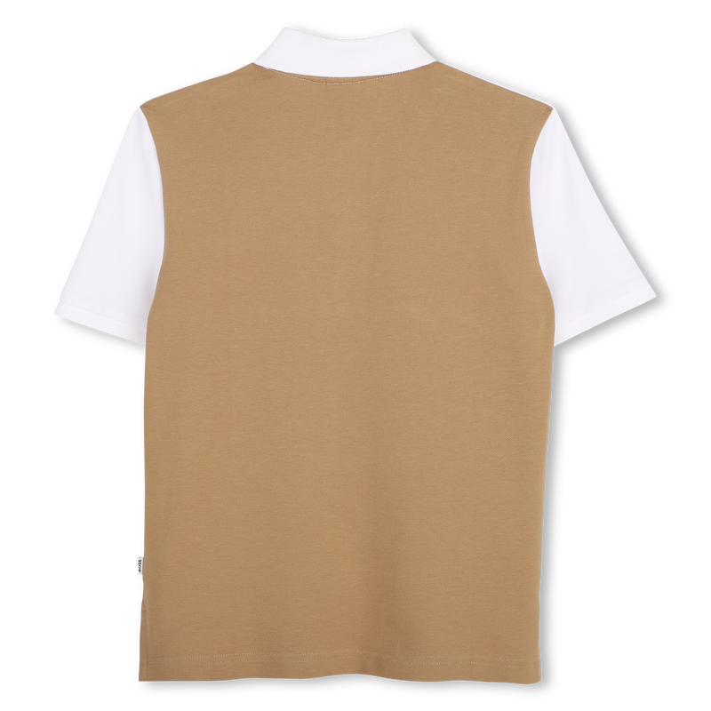 Camisa p&oacute;lo de manga curta BOSS 
                        BOY