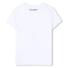 T-shirt de manga curta KARL LAGERFELD KIDS 
                    GIRL