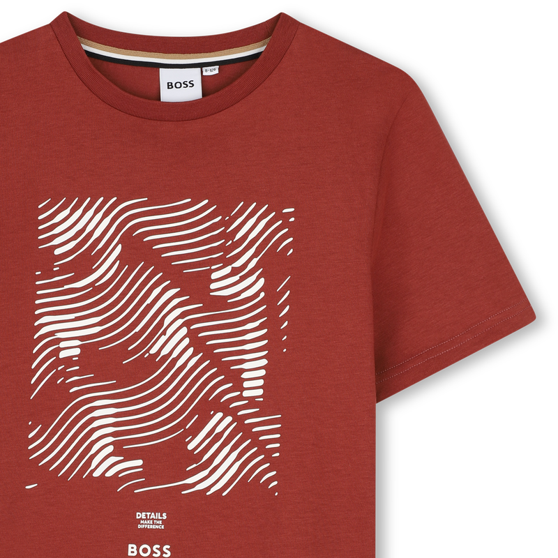Camiseta de mangas curtas BOSS 
                        BOY
