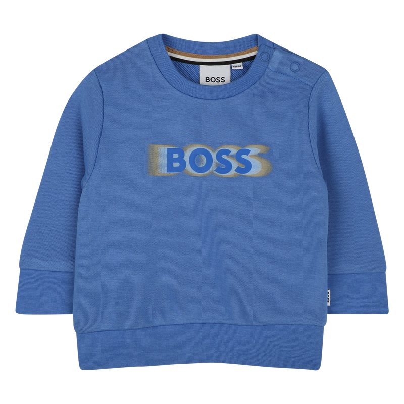 Sweatshirt em molet&atilde;o BOSS 
                        BOY