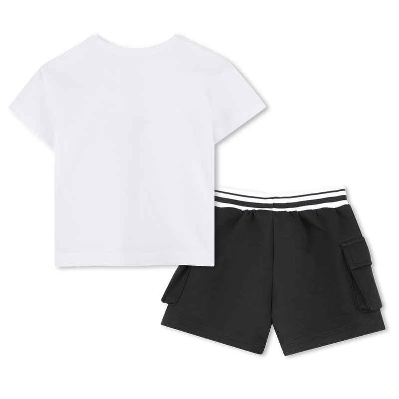 Conjunto T-shirt e cal&ccedil;&otilde;es KARL LAGERFELD KIDS 
                        BOY