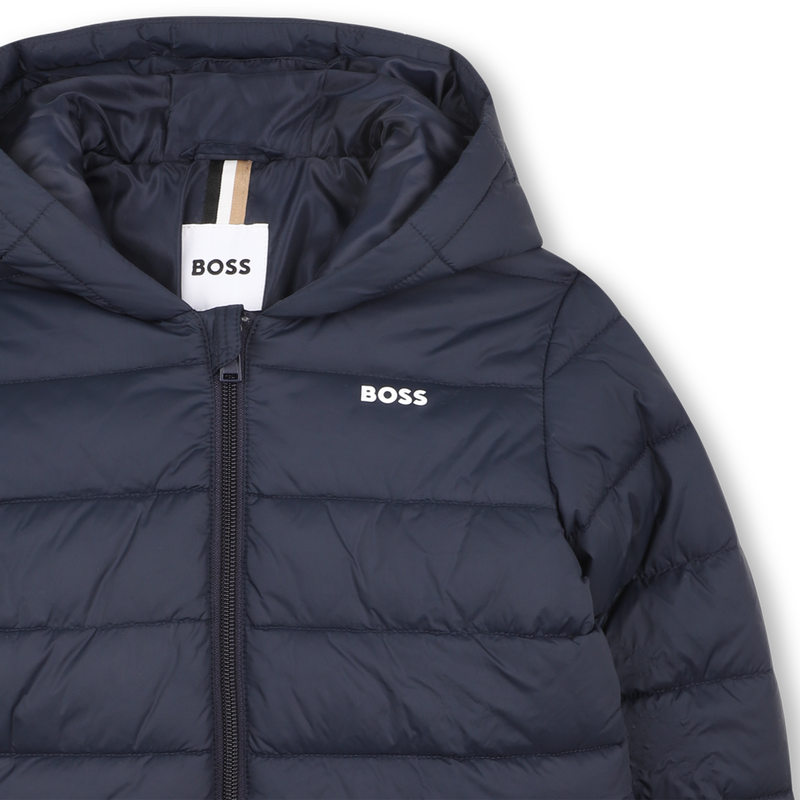 Casaco com capuz BOSS 
                        MENINO