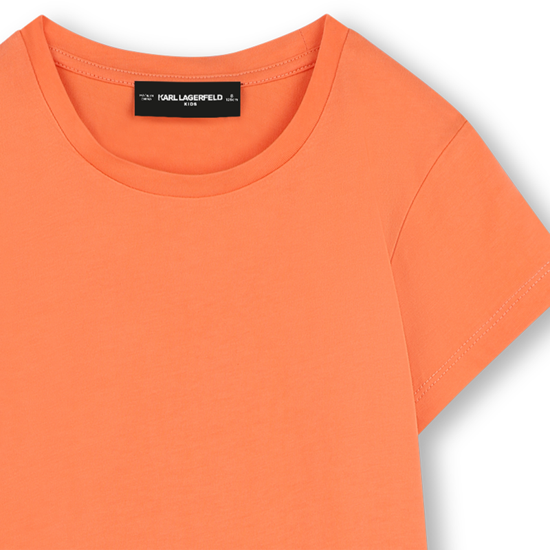 Vestido de manga curta KARL LAGERFELD KIDS 
                        GIRL