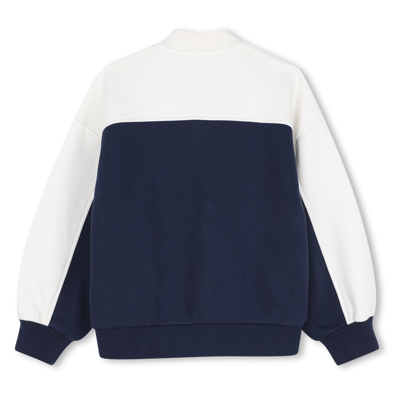 Cardigan em moletom BOSS 
                        MENINA
