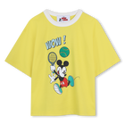 T-shirt de manga curta, AMARELO, hi-res