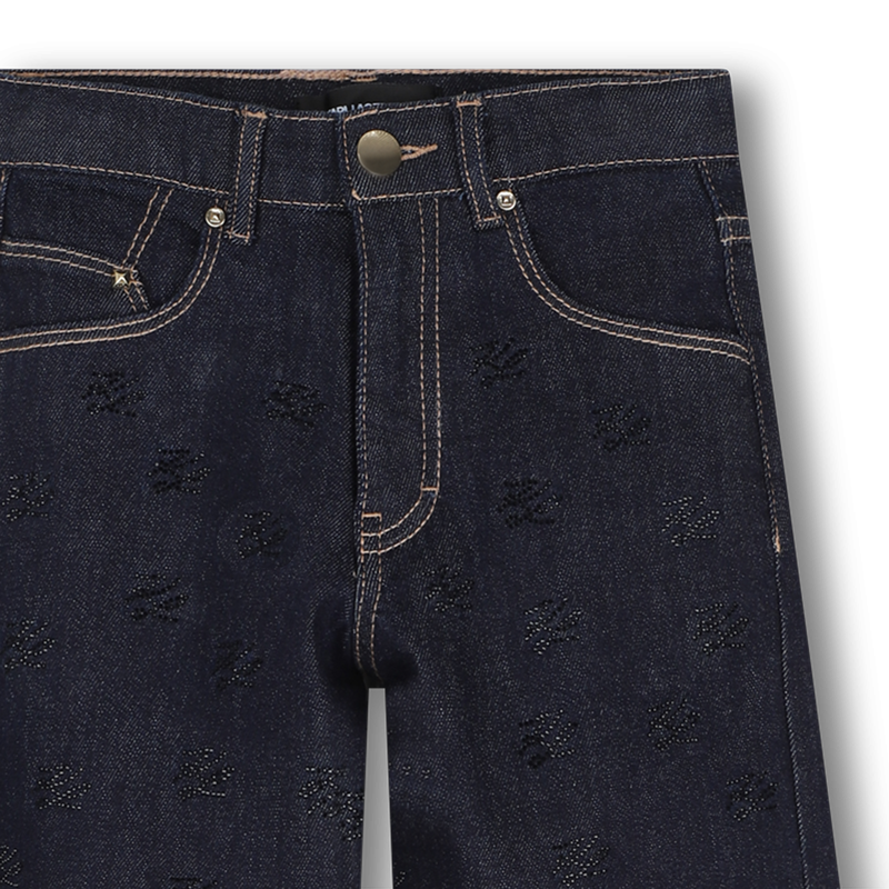 Cal&ccedil;a de denim KARL LAGERFELD KIDS 
                        GIRL