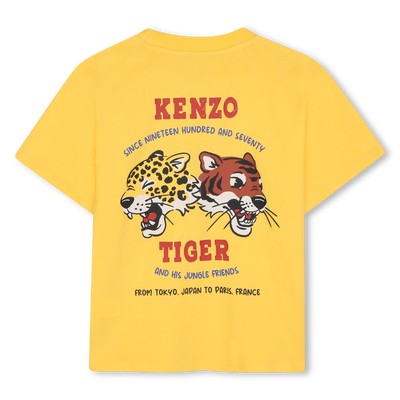 Camiseta de mangas curtas KENZO KIDS BOY