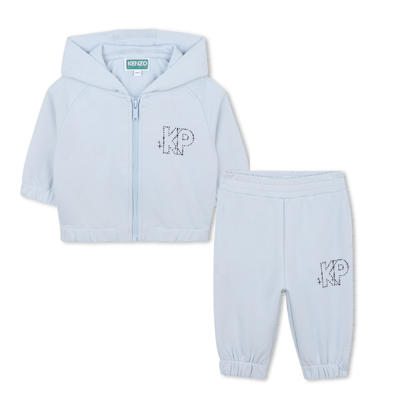 Conjunto de cardigã e calças KENZO KIDS 
                    BOY