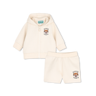 Conjunto de cardig&atilde; e short KENZO KIDS 
                    UNISEX