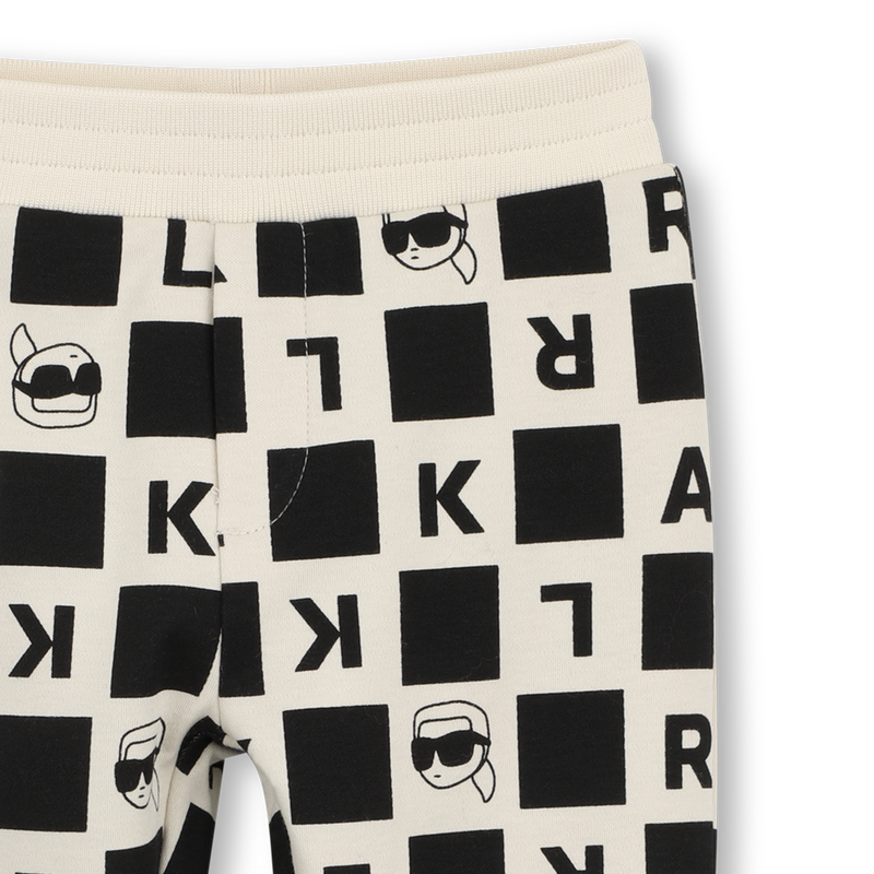 Conjunto de moletom e cal&ccedil;a KARL LAGERFELD KIDS 
                        MENINO