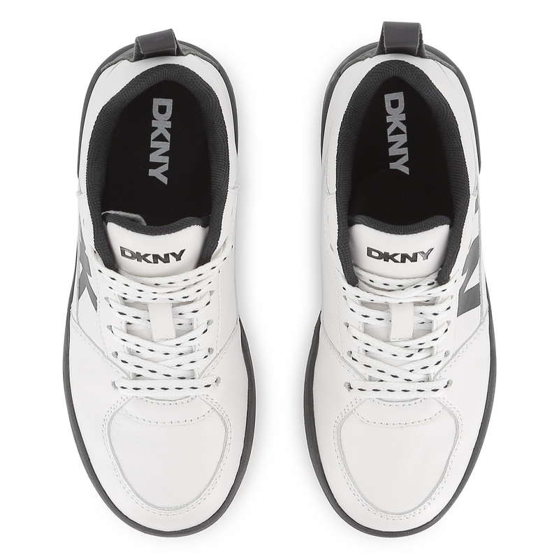 Tênis de cano alto DKNY 
                    UNISEX