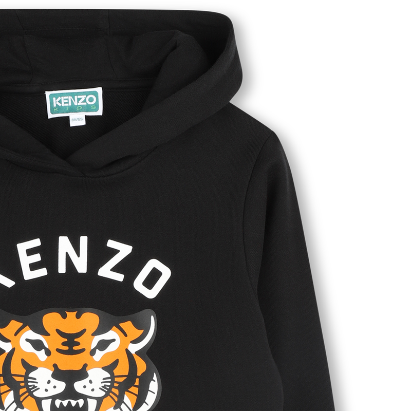 Sweatshirt com estampado Tigre KENZO KIDS 
                        BOY