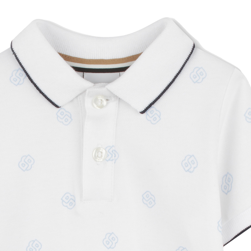 Polo de mangas curtas BOSS 
                        MENINO