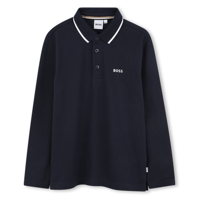 Camisa pólo de manga comprida BOSS BOY
