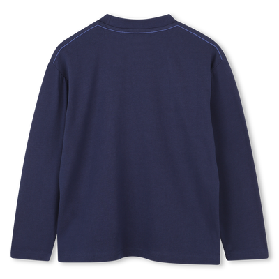 T-shirt de manga comprida em jersey TIMBERLAND BOY