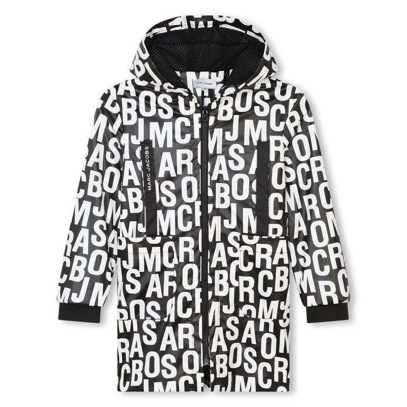 Gabardina estampada com capuz MARC JACOBS 
                    UNISEX