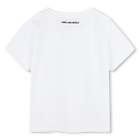 T-shirt com estampa KARL LAGERFELD KIDS 
                    GIRL