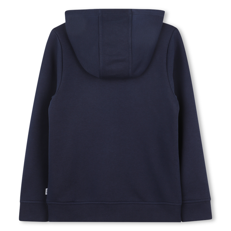 Sweatshirt de fecho com capuz BOSS 
                        BOY