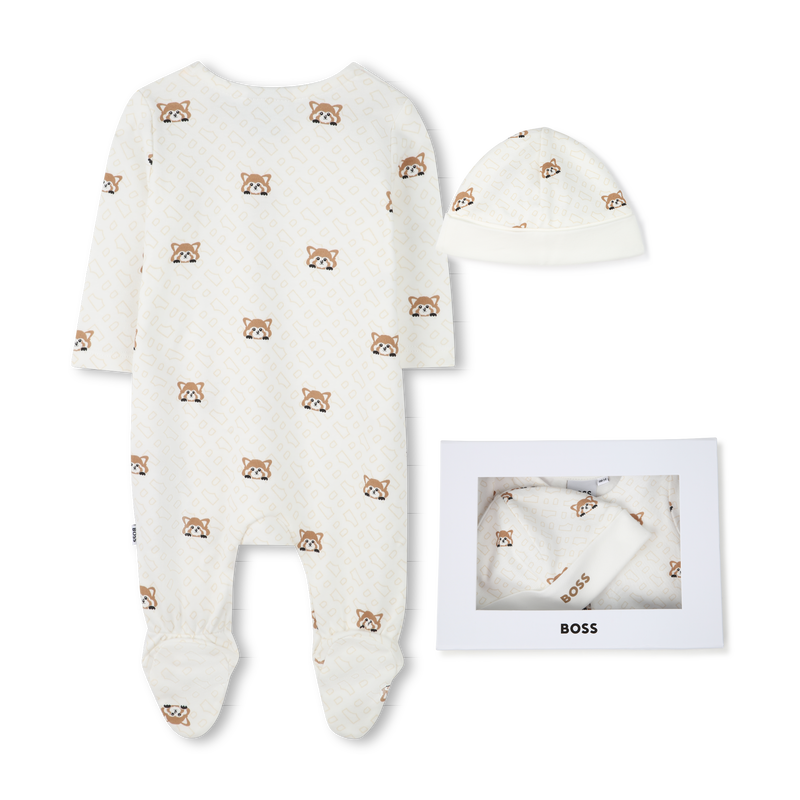 Conjunto de pijama e touca BOSS 
                    BOY