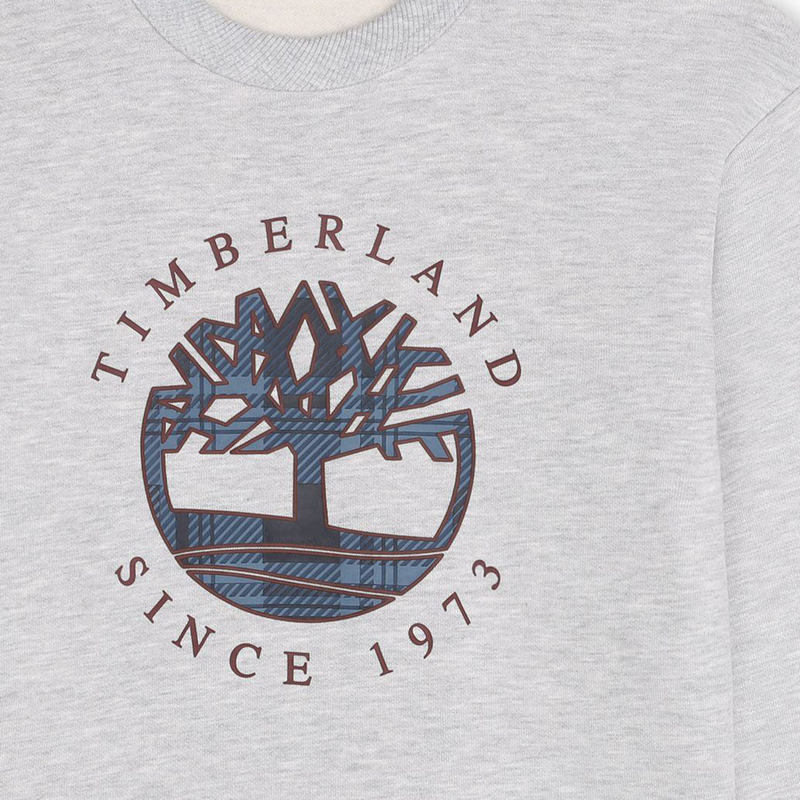 Sweatshirt de molet&atilde;o felpado TIMBERLAND 
                        BOY